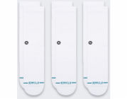 Stance Ponožky Icon Crew, 3 páry, bílé