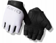 Giro Pánské rukavice BRAVO II GEL krátké prsty bílé vel. L (obvod ruky 229-248 mm / délka ruky 189-199 mm) (NOVINKA 2025)