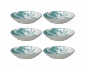 Secret de Gourmet Hluboké porcelánové talíře LILY, 6 kusů x O 20 cm