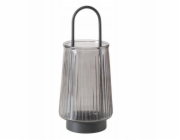 Boltze Skleněný svícen s úchytem IVER, 25,5 cm