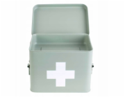 Tzmo Kovová lékárnička, dárek, 21,5 x 15,5 x 16 cm
