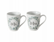 Boltze Sada hrnků EUKANA pro ni a pro něj, 330 ml