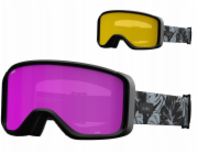 Giro Zimní brýle SAGEN ČERNĚ-ŠEDÉ BOTANICAL LX (JANTAROVĚ RŮŽOVÉ 19-42% S2 čočky + ŽLUTÉ 00% S2 čočky) (NOVINKA 2024/2025)