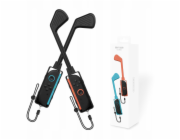 JYS 2x Golfová tyč Golfová tyč pro Joy-Con pro Nintendo Switch 2 pro Mario Golf / 2x Černá / ns2265