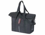 Basil Jednoduchá městská brašna CITY BICYCLE HANDBAG 8-11L, systém KF-Hook, voděodolná černá (NOVINKA)