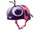 C-PREME Dětská helma RASKULLZ GOOGLY LADY BUG junior růžo...