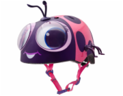 C-PREME Dětská helma RASKULLZ GOOGLY LADY BUG junior růžová velikost XS TOODLER FS 3+ (48-52 cm) (NOVINKA)