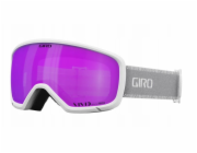 Giro Zimní brýle MILLIE BÍLO-ŠEDÉ CHUTE (ŽIVĚ RŮŽOVÁ, 00% S2 čočky) (NOVINKA 2024/2025)