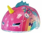 C-PREME Dětská helma RASKULLZ UNICORN 3D pro juniory velikost XS INFANT FS 1+ (48-52 cm) (NOVINKA 2025)
