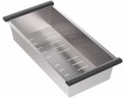 WiZ Ocelová odkapávací miska 425 x 200 x 60 mm