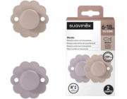 Suavinex Wonder sx pro fyziologické 6-18měsíční 2 ks Mist Lavender + Pale Mau
