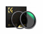 Kf K&F Concept Nano-X MRC Fader ND2-32 magneticky nastavitelný šedý filtr - 72 mm