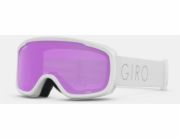 Giro Zimní brýle MOXIE WHITE CORE LIGHT (jantarově růžové 19-42% S2 + žluté 77% S1 čočky) (NOVINKA 2023/2024)