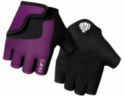 Giro Dětské rukavice BRAVO JR s krátkými prsty, retro vzhled, fialová velikost. L (obvod ruky od 162 mm / délka ruky od 165 mm) (NOVINKA 2025)