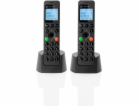 Motorola DOT202 DUO ČERNÝ - DECT TELEFON