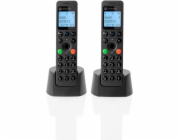 Motorola DOT202 DUO ČERNÝ - DECT TELEFON