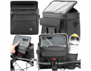 4kom.pl Brašna na řídítka kola L34N + pouzdro na telefon