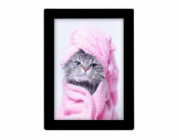 Apple Rám Woodflow FrameFlip A4 - černěné dřevo