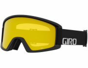 Giro Zimní brýle SEMI BLACK WORDMARK (zrcadlové čočky v barvě AMBER SCARLET 19-42% S2 + barevné čočky YELLOW 84% S0) (NOVINKA 2023/2024)