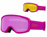 Giro Zimní brýle MOXIE PINK CHUTE (jantarově růžové 19-42% S2 + žluté 77% S1 čočky) (NOVINKA 2023/2024)
