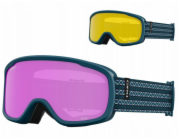 Giro Zimní brýle MOXIE HARBOR BLUE SEQUENCE (jantarově růžová 19-42% S2 + žlutá 77% S1 čočka) (NOVINKA 2023/2024)