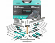 Forcekraft Sada nářadí 122 dílů. 1/4 a 1/2 (4–32 mm) (6hranný)