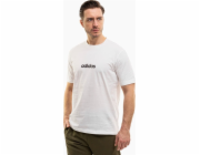 Adidas Pánské tričko Essentials Linear Single bílé JE9000 2XL