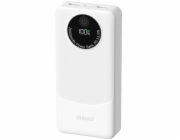 Dudao Powerbanka K12Pro 22,5W PD 20000mAh USB-A, USB-C - baltos spalvos