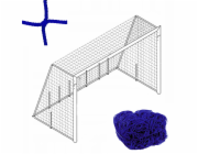 YakimaSport Fotbalová branka 3x2 m | tloušťka 4 mm | modrá barva