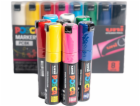Uni Plakátový popisovač POSCA PC - sada 8 barev, 8 ks