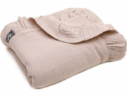 Pulp Deka z mušelínu bez výplně 90 cm x 100 cm béžová