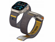 Spigen ATHLEX AIR APPLE WATCH 6 / 7 / 8 / 9 / 10 / SE / ULTRA 1 / 2 (44 / 45 / 46 / 49 MM) AKTIVNÍ ŠEDÁ