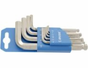 Unior Sada šestihranných klíčů typu L 1,5-10 mm s kuličkou, 9 ks (607853)