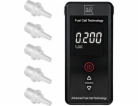 Meteo Elektrochemický alkoholtester Breathalyzer AX7 s mě...