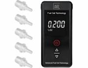 Meteo Elektrochemický alkoholtester Breathalyzer AX7 s měřením PLATINUM 5000 bez kalibrace