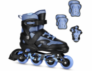 Nils Extreme NA0189 LED SADA CHRÁNIČŮ NA BRUSLĚ MOONBEAM MODRÉ VELIKOST S (31-34) NILS EXTREME