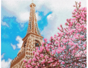 Dante Diamantová výšivka Diamond Dotz Diamond Mosaic Eiffelova věž 58x48cm DD10052