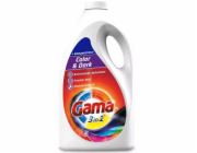 GAMA Prací gel na barevné a tmavé prádlo Gama 4,5 l