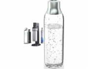 Brita sodaTRIO Black Saturator + sodaTRIO skleněná lahev 2 ks