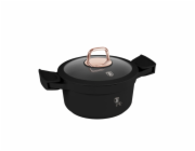 Kastrol s titanovým povrchem a poklicí 20 cm Black Rose Collection BH-1456