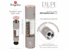 Mlýnek na pepř a sůl dvojitý Taupe Collection BH-8579