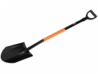 Fiskars Kalená rýč, kovová rukojeť, ostrá