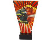 Tryumf Skleněná trofej pro hasiče