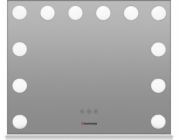 Humanas Kosmetické zrcátko Makeup Mirror HS-HM02 s LED světlem - bílé