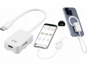 JJC Čtečka paměťových karet Micro SD MicroSD 2x USB-C port USB TYPE-C pro telefon / PDB-UC