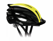 RH+ Cyklistická helma zeroTwoinOne LESKLÁ ČERNÁ MATNÁ ŽLUTÁ FLUO - XS/M