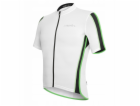 RH+ Cyklistický dres zeroSprint FZ bílo-černo-jasně zelen...