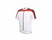 RH+ Cyklistický dres ZeroSpace bílo-černo-červený - M