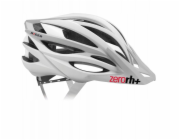 RH+ Cyklistická helma ZeroRider MATNÁ BÍLÁ MATNÁ SVĚTLE ŠEDÁ XS/M
