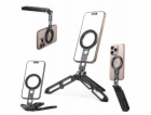 VRIG Stojan Grip Stand 3v1 Kovový držák na telefon Otočný...